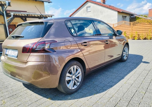 Peugeot 308 cena 33000 przebieg: 155000, rok produkcji 2014 z Wolsztyn małe 154